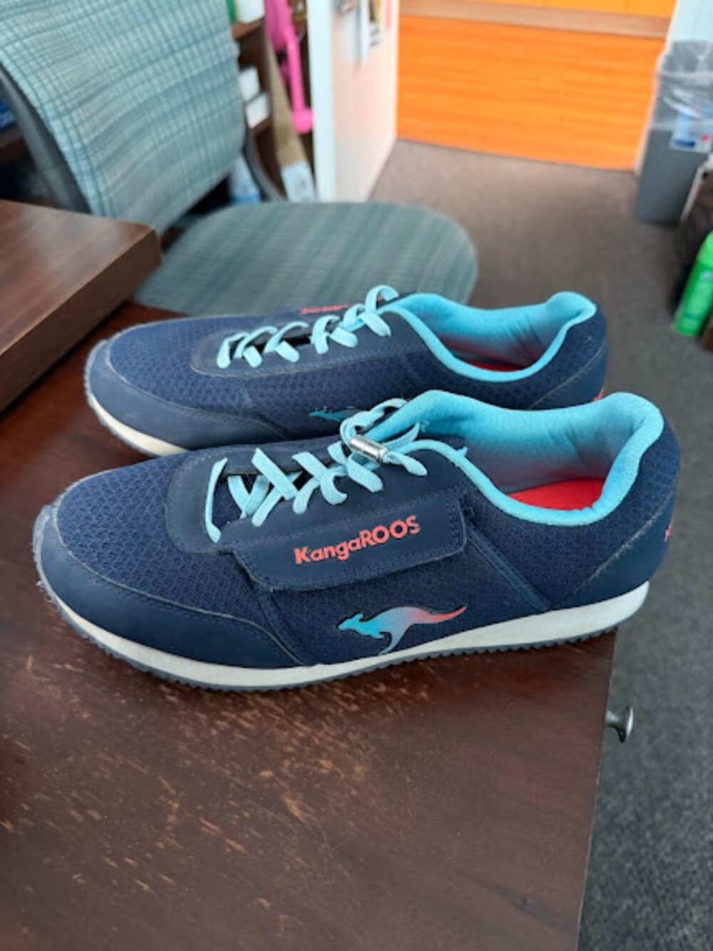KangaROOS Women's Dark/Light blue sneakers